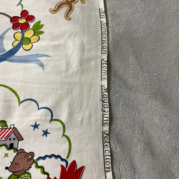 Vintage Waverly Storyteller Nursery Rhymes Cotton fabric Panel 36x 17 *READ* - Picture 8 of 16